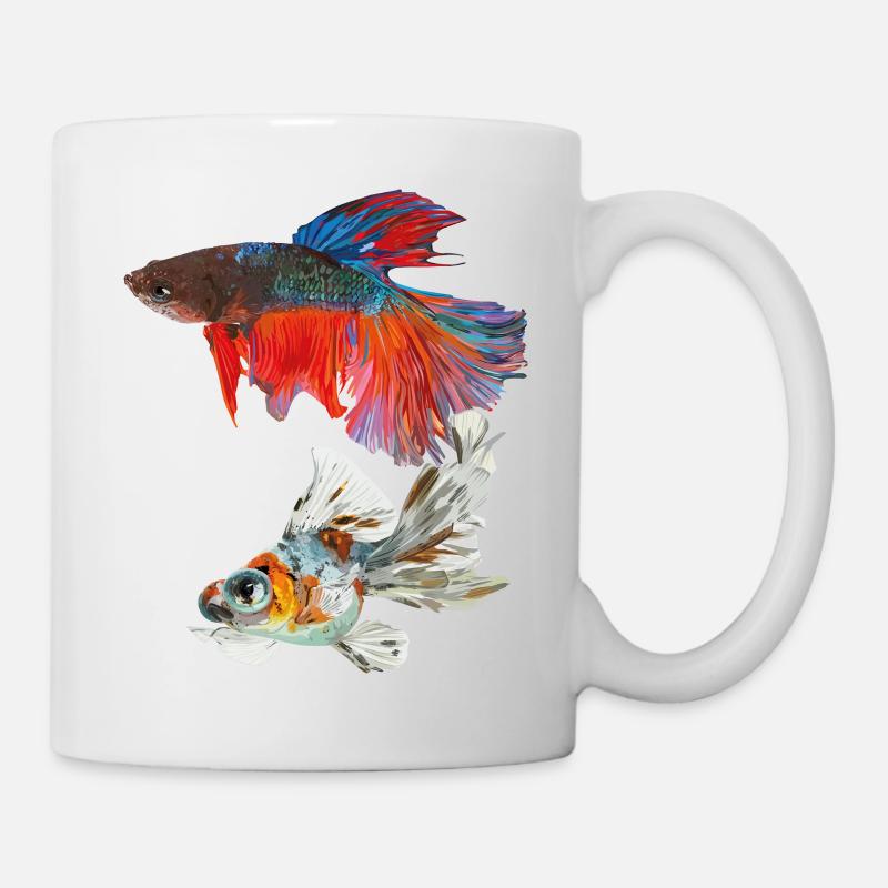 Fishes - Mug - white