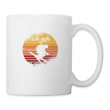 Mir Reichts Ich Geh Skifahren Geschenk Skifahrer - Tasse - Weiß - Rechts