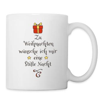 Baby Weihnachten - Tasse - Weiß - Rechts