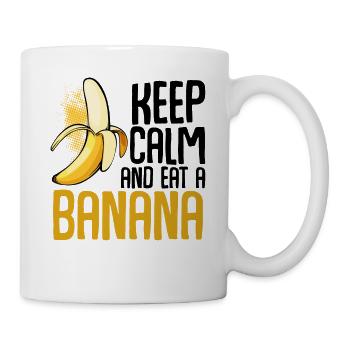 Bananes Fruit - Mug blanc - blanc - Droite