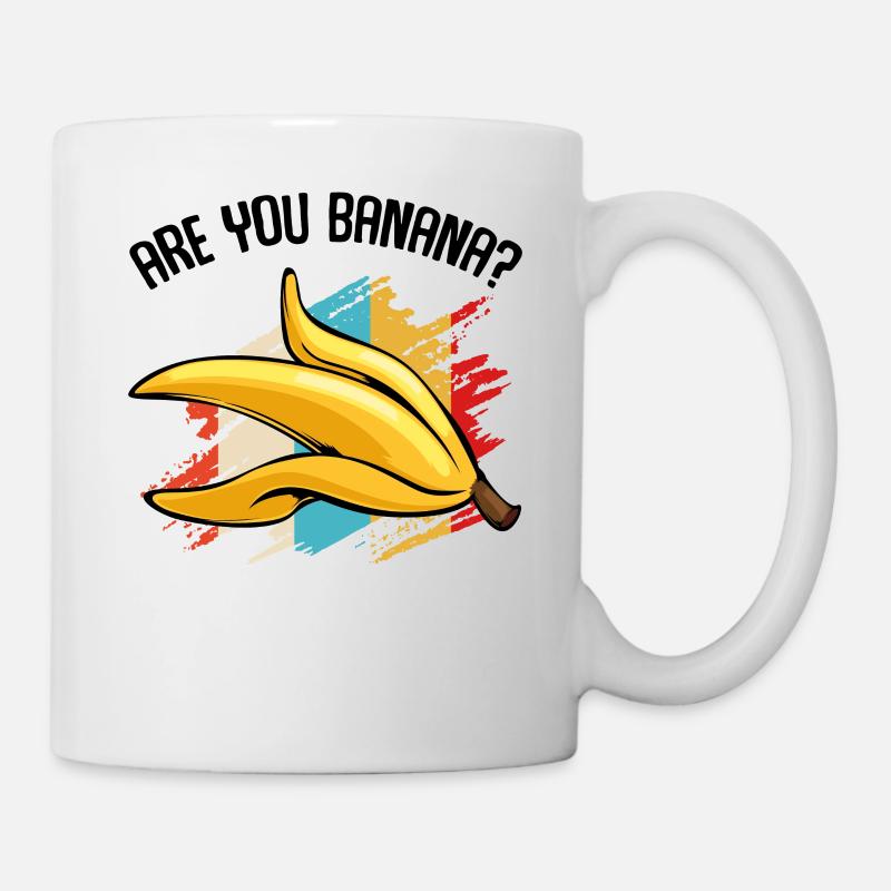 Bananes Fruit - Mug blanc - blanc