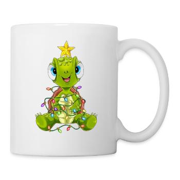 Tortues Christmas Tree Christmas Gift S - Mug blanc - blanc - Droite