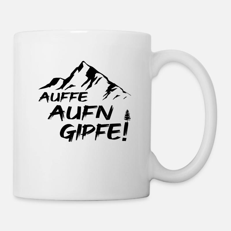 Der Berg Ruft - Tasse - Weiß