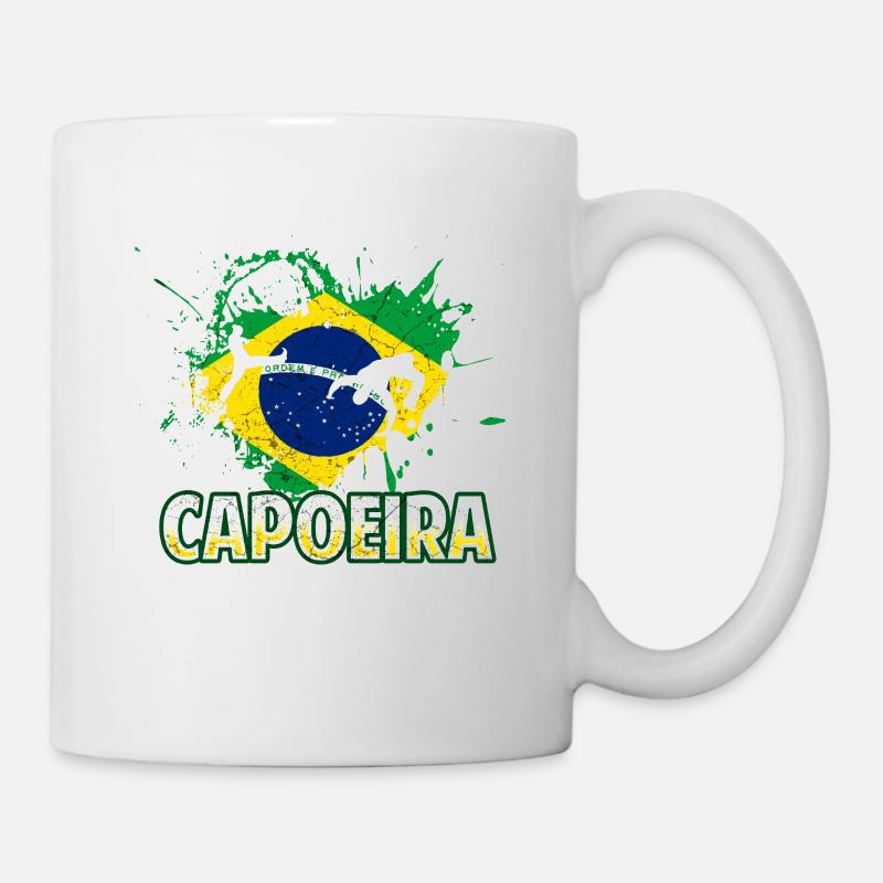 Capoeira Atlethical Brésil Art Martial - Mug blanc - blanc