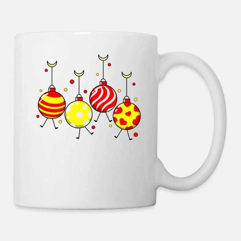 Hässliche Weihnachtspullover Lichter Weihnachten - Tasse - Weiß