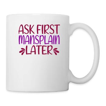 Cadeau féministe féministe féministe - Mug blanc - blanc - Droite
