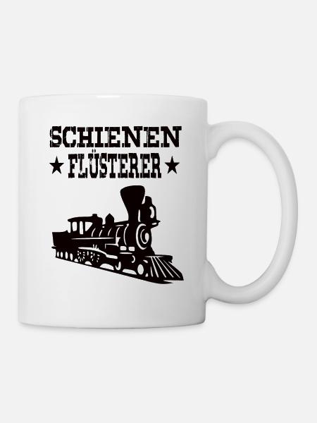 Eisenbahner - Tasse - Weiß