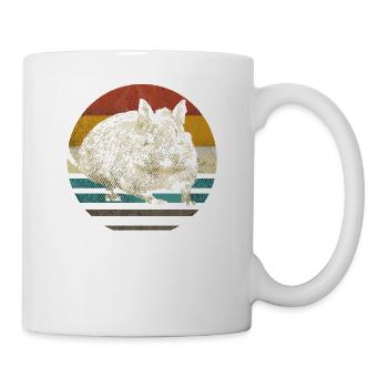 Degu degus rodent animal eighties retro vintage - Mug - white - Right