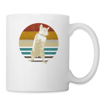 Degu degus rodent animal eighties retro vintage - Mug - white - Right