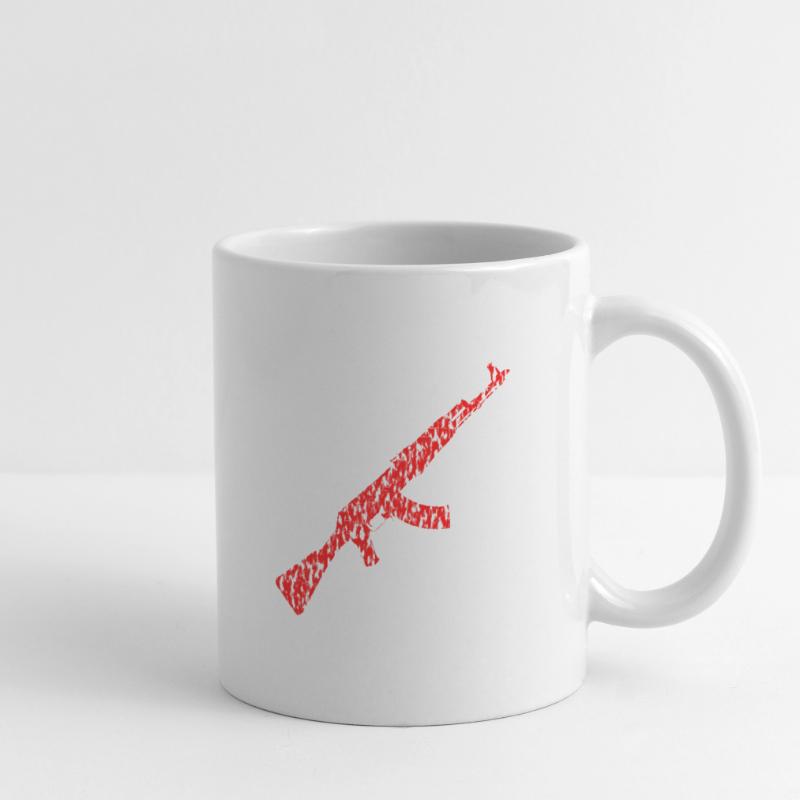 Ak47, Ak 47 oder Ak-47 Tasse