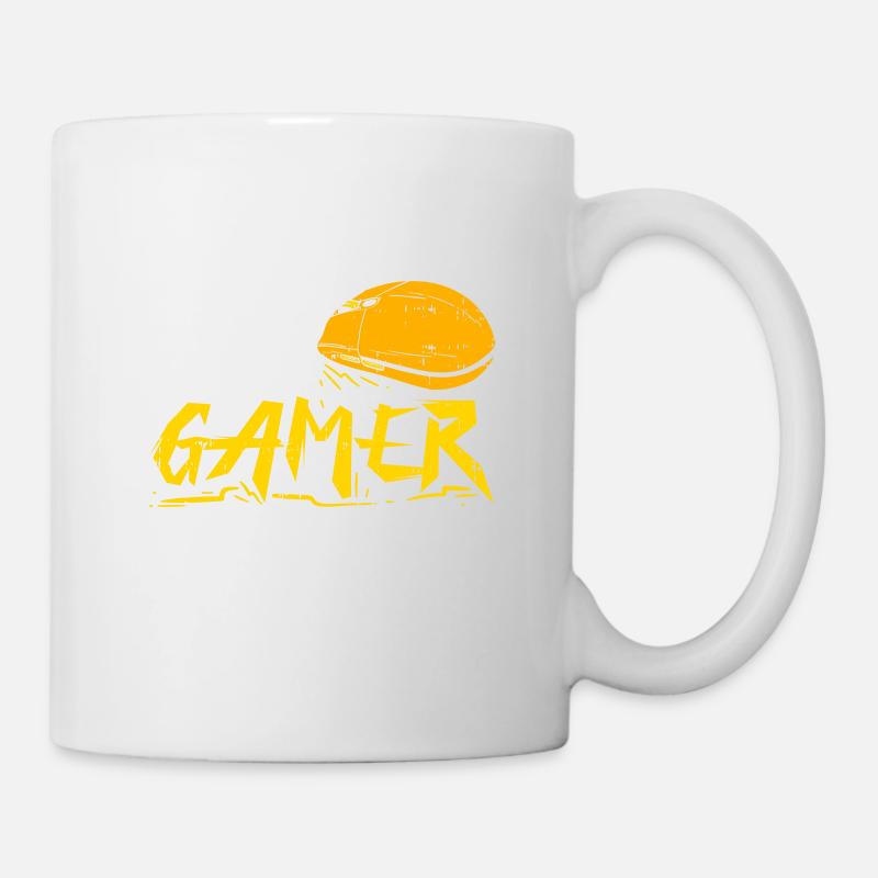 PC gamer, desktop gamer - Mug - white