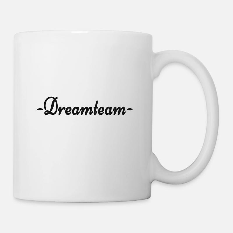 dreamteam - Tasse - Weiß