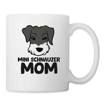 Schnauzer maman miniature schnauzer maman - Mug blanc - blanc - Droite