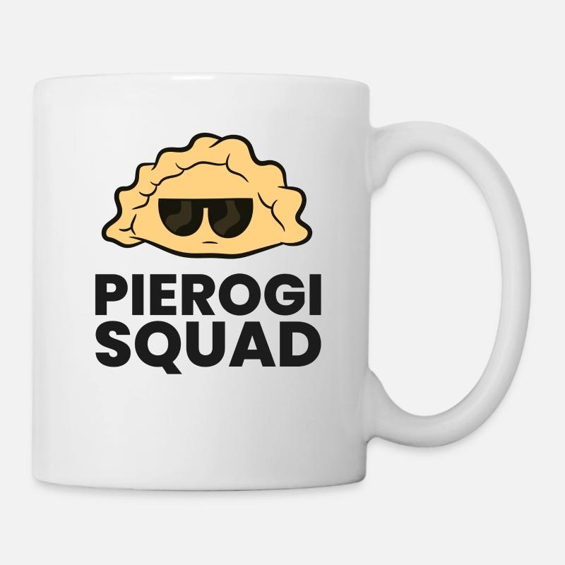 Polnischer Pierogi Liebhaber Lustiger Pierogi - Tasse - Weiß