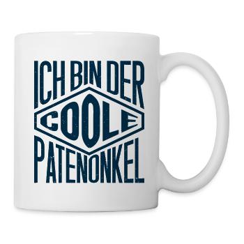 Patenonkel - Tasse - Weiß - Rechts