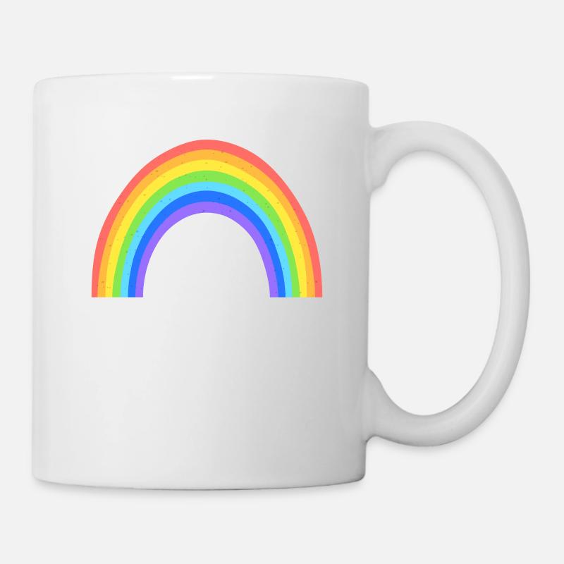 Rainbow - Tasse - Weiß