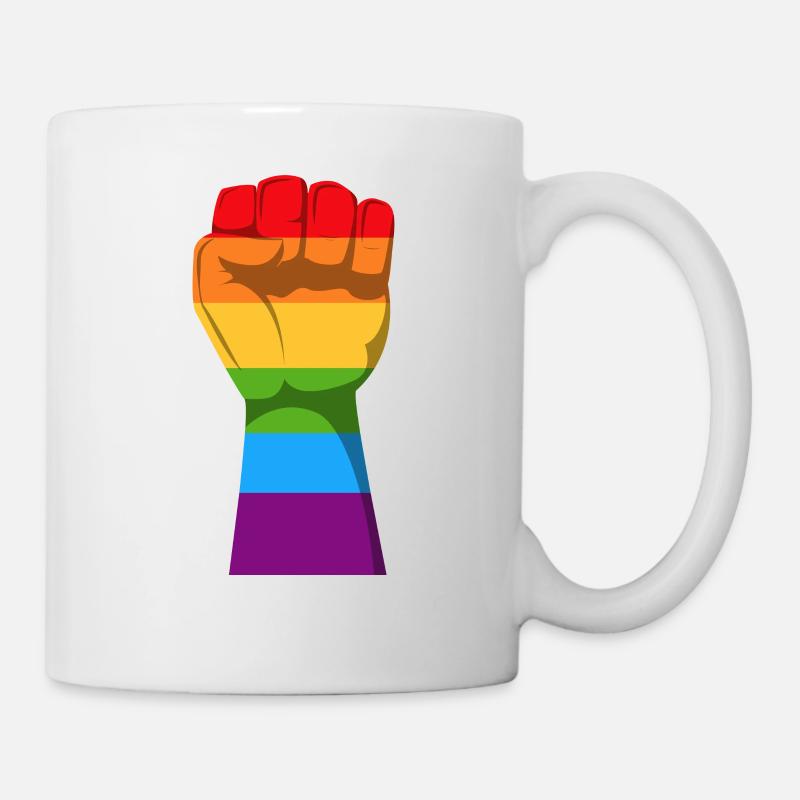 Rainbow - Tasse - Weiß