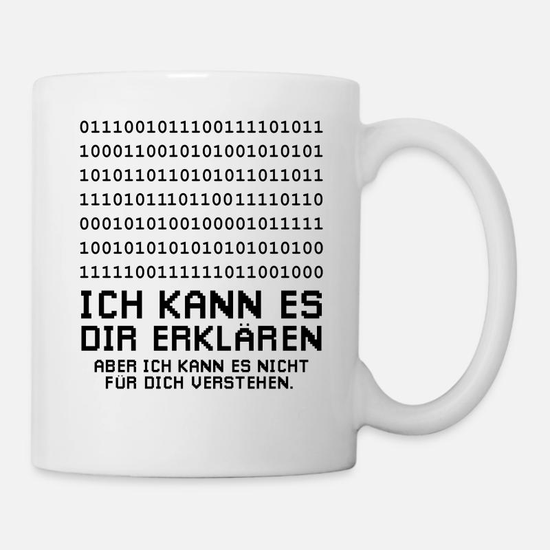 Programmierer Informatiker - Tasse - Weiß