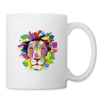 Leo positive colored - Mug - white - Right
