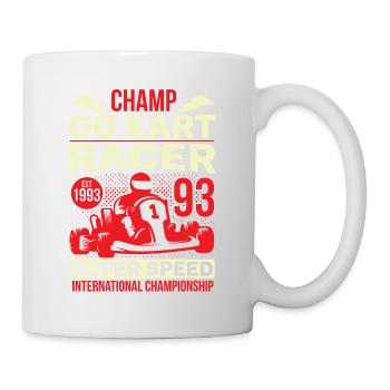 Idée cadeau Go Kart Racer Super Speed Racetrack - Mug blanc - blanc - Droite