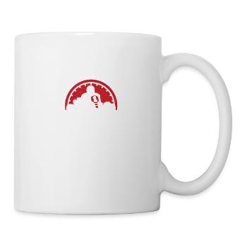 Herzschlag Für Kartfahrer Go-Kart Rennkart - Tasse - Weiß - Rechts