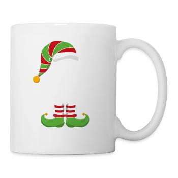 The Little Sister Elf-Christmas Family Matching - Tasse - Weiß - Rechts