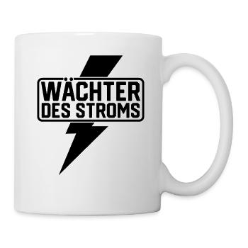 Wächter des Stroms - Tasse - Weiß - Rechts
