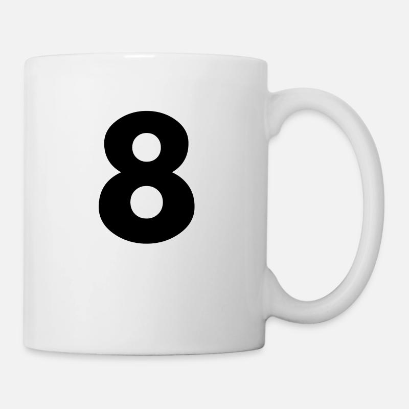 8 - Mug blanc - blanc