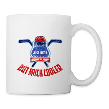Hockey Boy Ice Hockey Player Boy Son Winter - Mug - white - Right