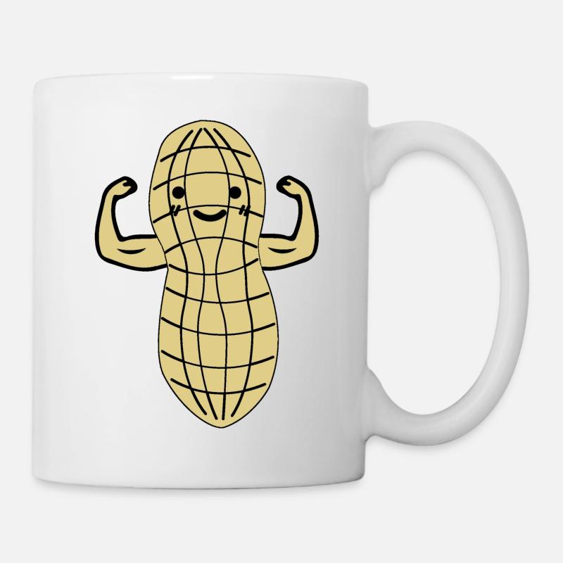 Beurre d'arachide - Mug blanc - blanc