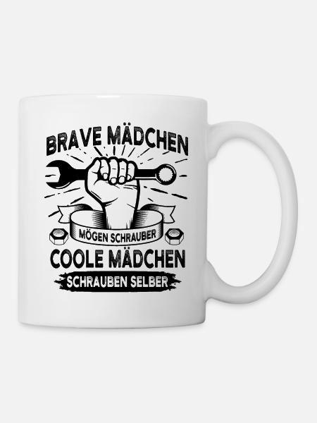 Kfz Mechanikerin - Tasse - Weiß