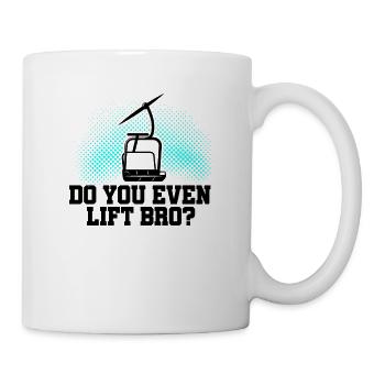 La montagne appelle - Mug blanc - blanc - Droite
