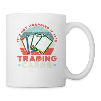 Funny collector trading cards TCG cards - Mug - white - Right