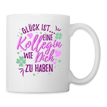 Kollegin Arbeitskollegin Tasse - Tasse - Weiß - Rechts