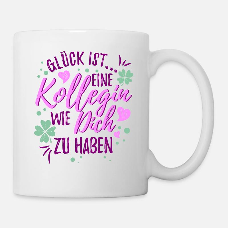 Kollegin Arbeitskollegin Tasse - Tasse - Weiß
