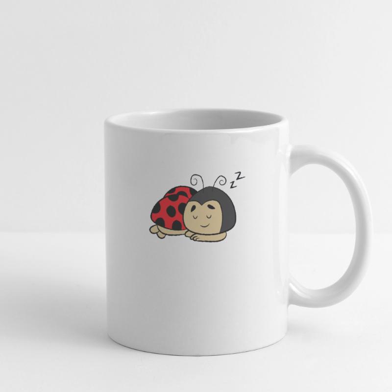Ladybug Sleeping Tired Ladybug Napping Ladybug Mug