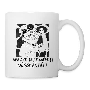 Ada che ta le ciapet, desgrasiat! - Mug - white - Right
