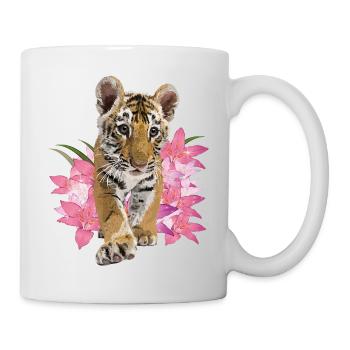 Bengal tiger - Mug - white - Right