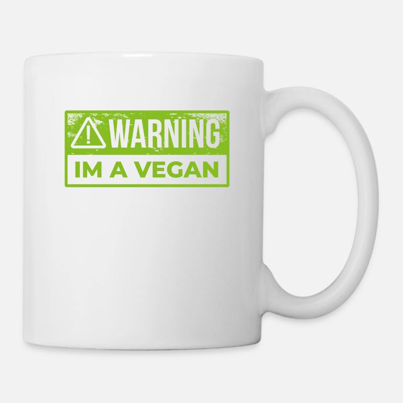 vegan - Mug - white