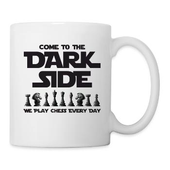 Chess Dark Side Chess Player Checkmate - Mug - white - Right
