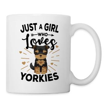 Yorkshire Terrier - Mug - white - Right
