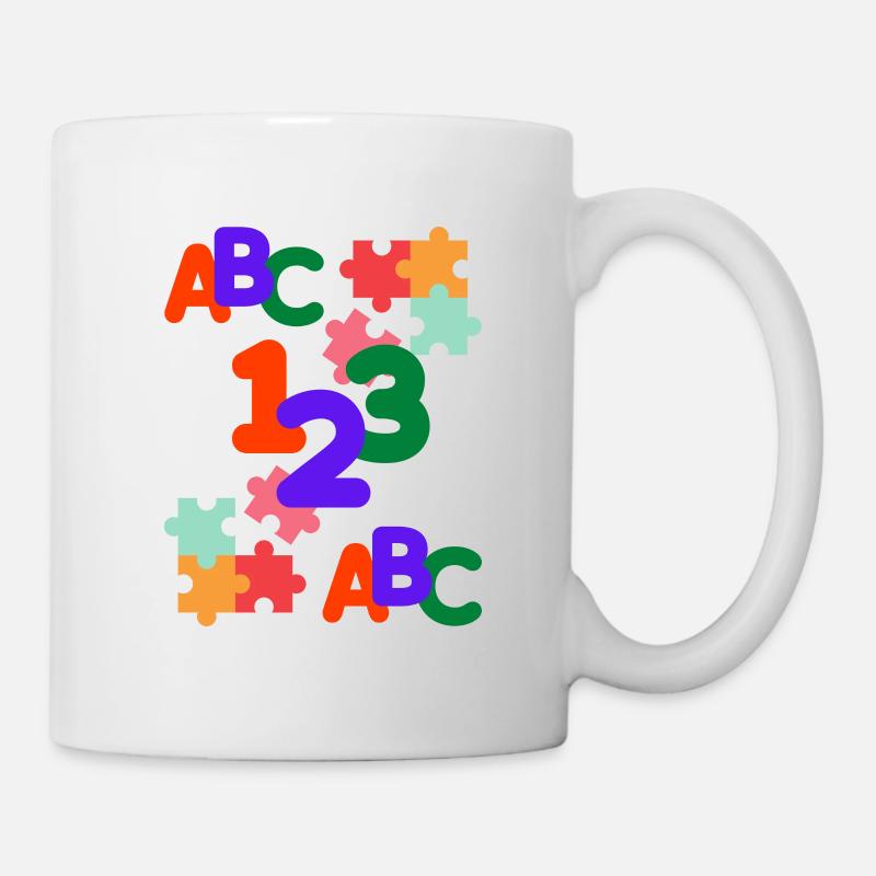abc - Mug blanc - blanc