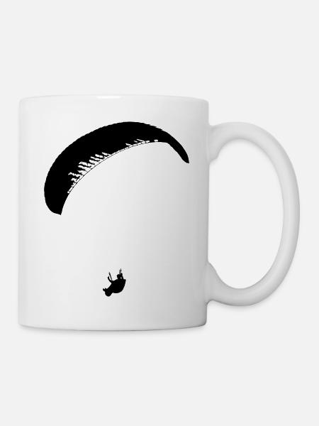 Parapente 5 - Mug blanc - blanc