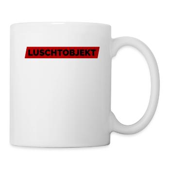 Ich Bin Ein Luschtobjekt - Lustobjekt der Begierde - Tasse - Weiß - Rechts