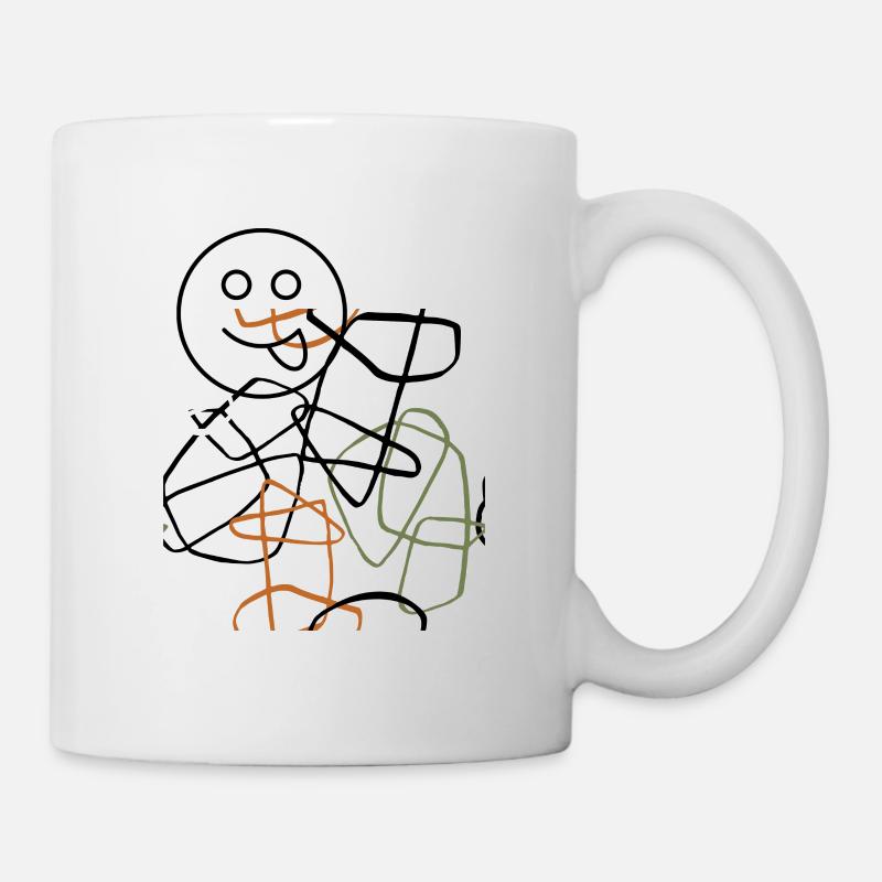 Abstract art - Mug - white