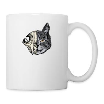 Schrödingers Katze Physik Schrödinger's Cat Geeks - Tasse - Weiß - Rechts