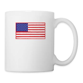 Amerika Braucht Journalisten Shirt Redefreiheit - Tasse - Weiß - Rechts