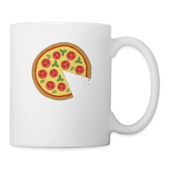 Couple Pizza Margherita - Love Relation - Funny - Mug - white - Right