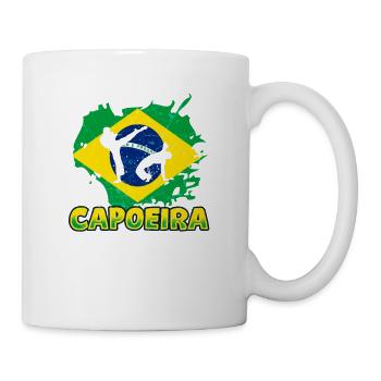 Art martial de Capoeira Brésil - Mug blanc - blanc - Droite