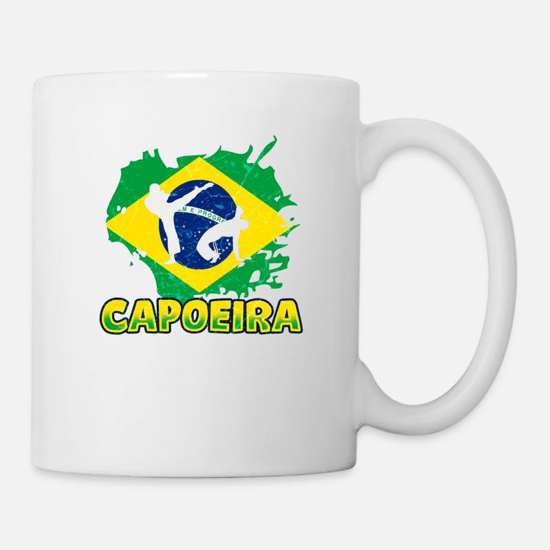Capoeira Brasilien Kampfkunst - Tasse - Weiß